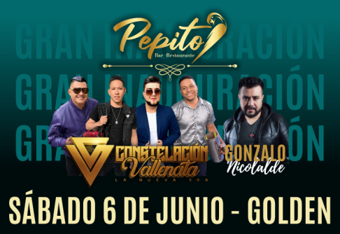 Inauguración - Sábado 6 de junio - ZONA GOLDEN